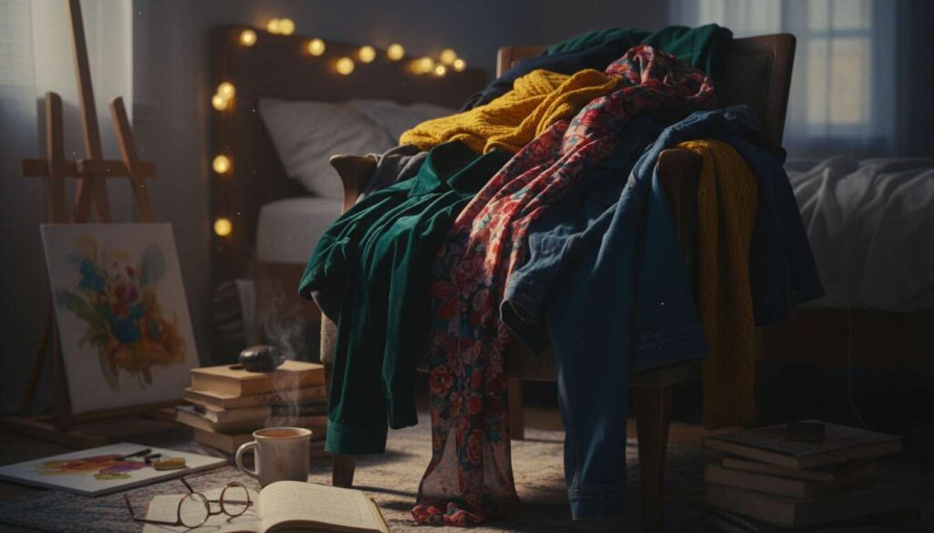 Psykologien bag tøjbunken på stolen: det afslører din personlighedstype