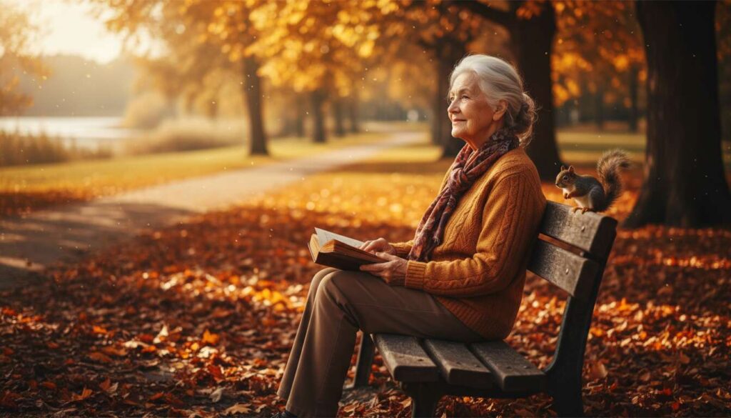 Solitude efter 70: ifølge psykologien kan bevidst ensomhed styrke mental sundhed