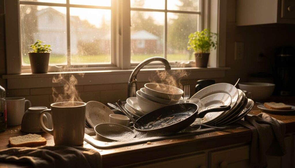 Den der lader tallerkner stå i vasken viser ofte disse 8 adfærdsmønstre ifølge eksperter